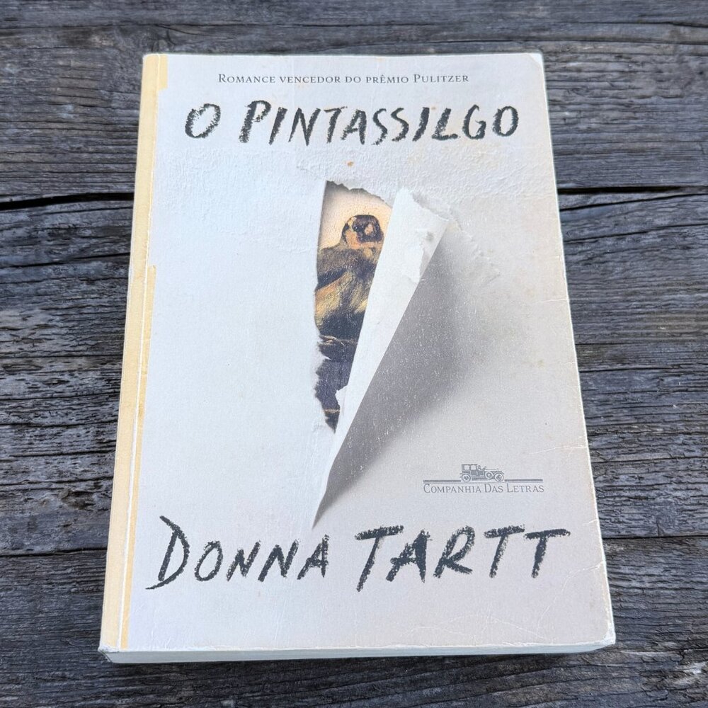 O pintassilgo by Donna Tartt The Goldfinch Book in Portuguese Pulitzer Prize